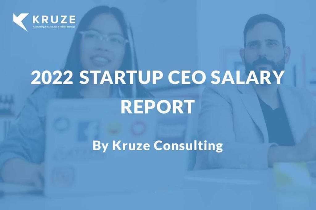What is the Average Startup CEO Salary in 2022?