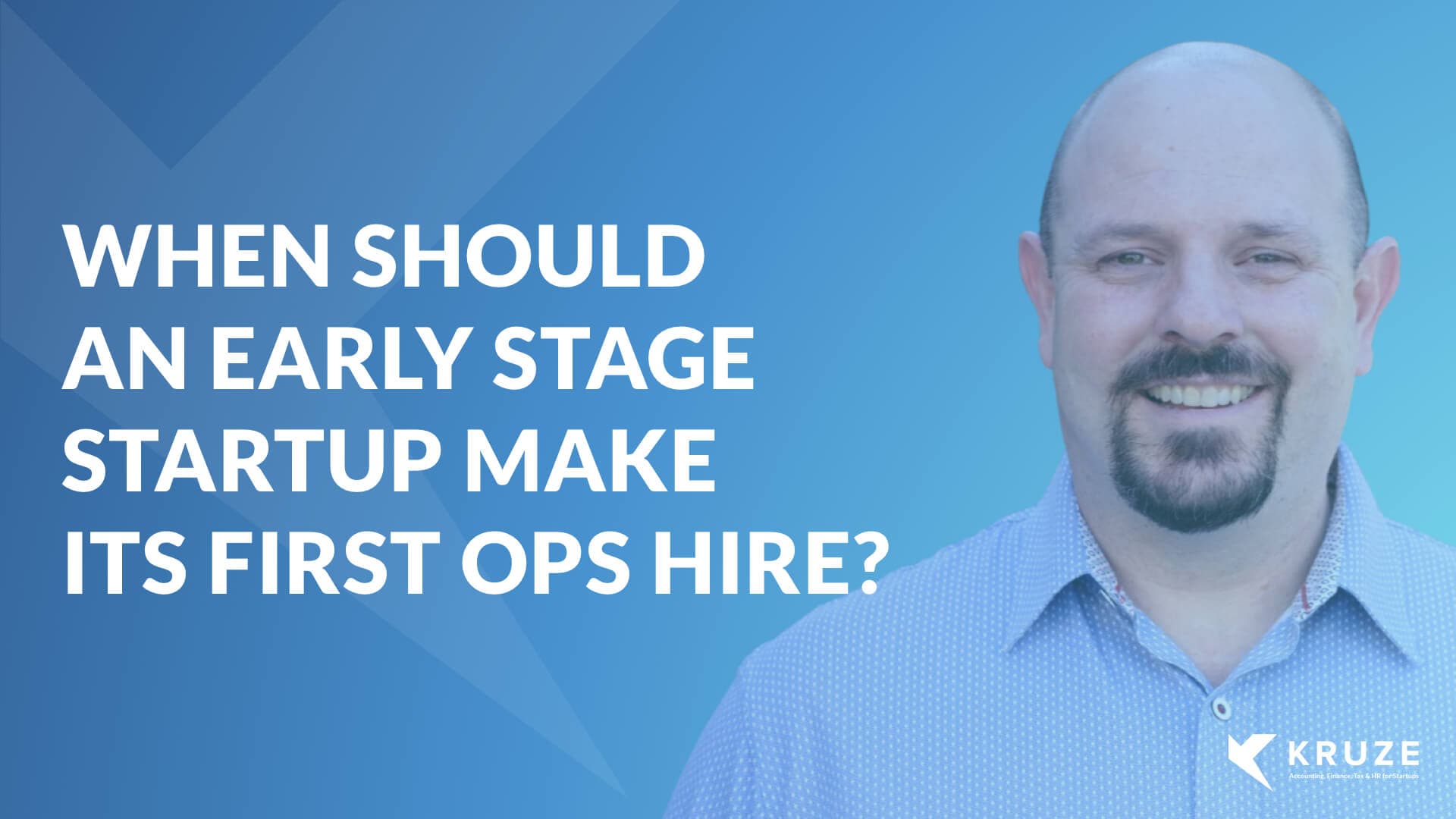 When should a startup make its first ops hire